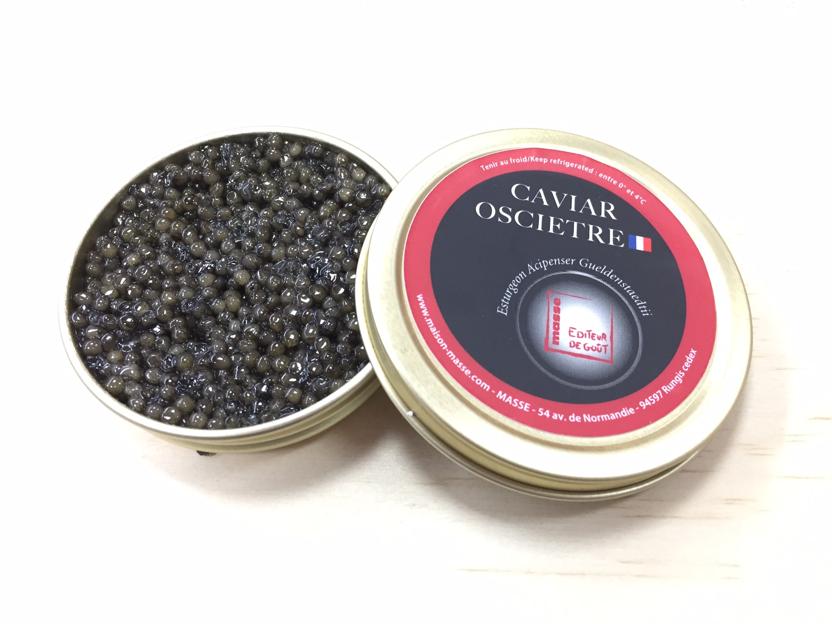 Le Caviar de France : une délicieuse collection d’oeufs d’esturgeons