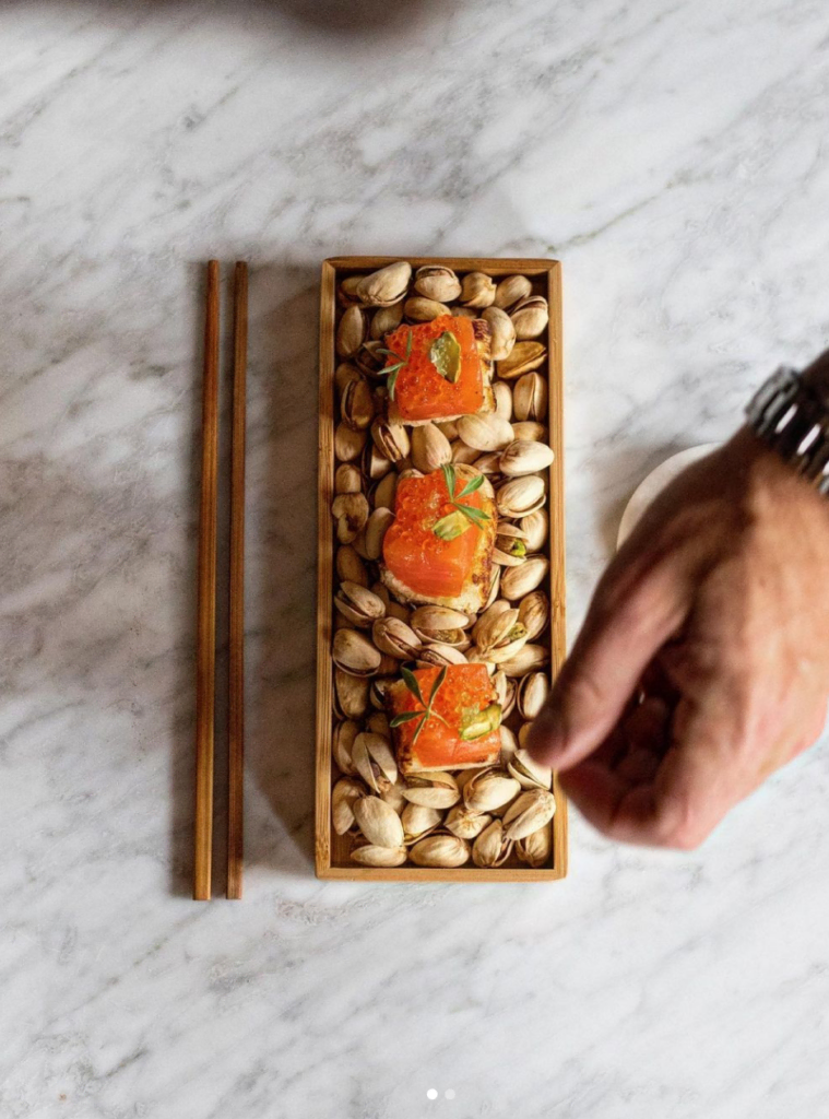 Recette bonbon de cœur de saumon fumé et brioche