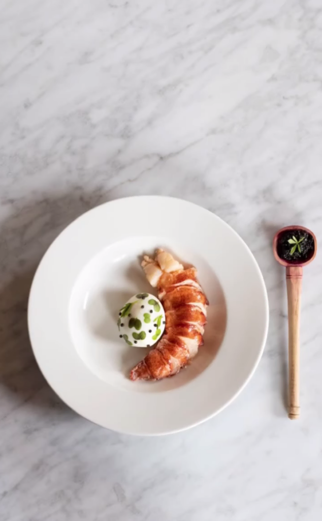 L’œuf de Fabergé au homard et caviar