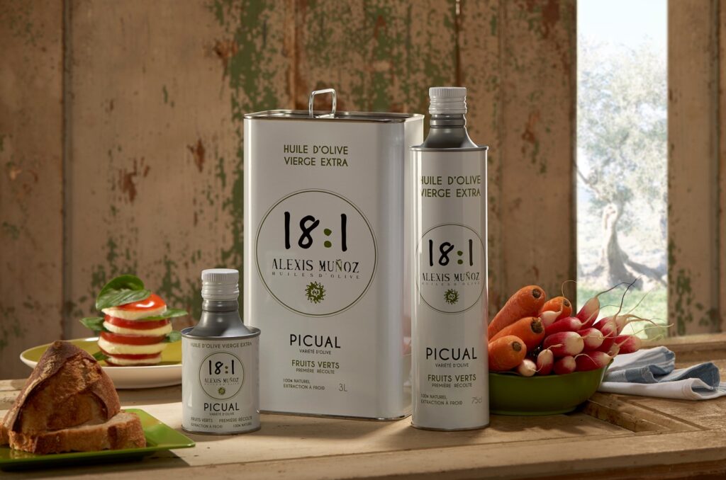 L'huile d'olive au fruité vert
